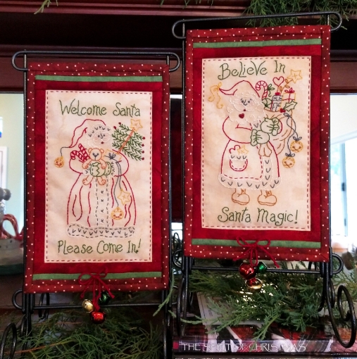The Magic of Santa - Hand Embroidery Pattern
