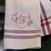 Picture of Freebie - Holiday Dove Tea Towel