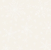 Picture of Cream White Snowflakes on White Background