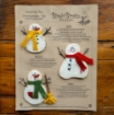 Picture of Snowfolks - Wool Applique Pattern - Download