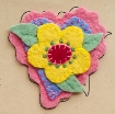 Floral Hearts - Wool Applique Pattern