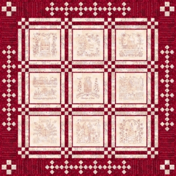 Unique and Creative RedWork Designs, RedWork Patterns and Embroidery Kits
