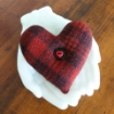 Picture of Wooly Valentine Heart Pin Cushion Materials Pack