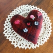 Picture of Wooly Valentine Heart Pin Cushion Materials Pack