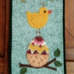Chick on Egg - Wool Applique Pattern