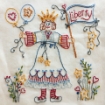Lady Liberty - Machine Embroidery Pattern