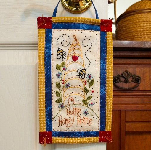 Home Honey Home - Machine Embroidery Pattern
