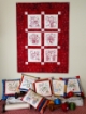 Stitcher's Festive Bowl Fillers - Red Mini Quilt Fabric Pack