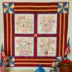 Picture of Celebrate Americana Quilt - Hand Embroidery Pattern - Download