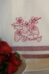 Strawberry Tea Towel - Hand Embroidery Pattern