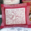 Nest Friends Redwork - Hand Embroidery Pattern