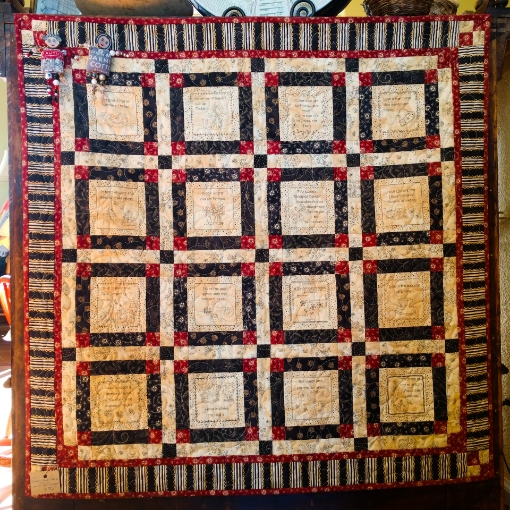 Picture of Scrappy Squares Quilt Pattern Only