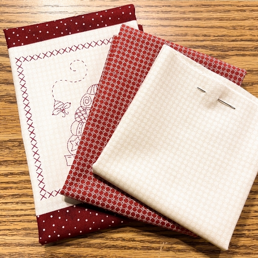 Summertime Blocks Quilt - Red Quilt Fabric Pack