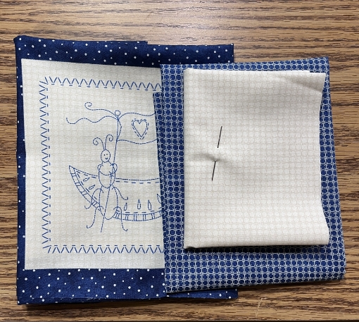 Summertime Blocks Quilt - Blue Quilt Fabric Pack