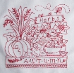 Four Seasons in the Garden - Machine Embroidery Pattern