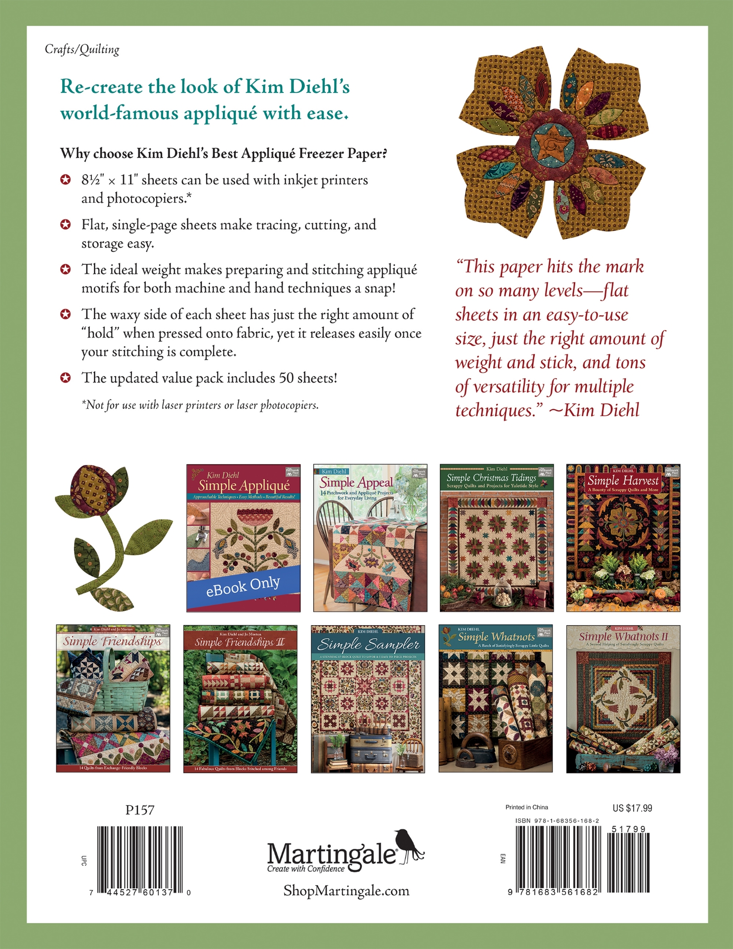 thumbnail image 2 of Nseamera Heavy Duty Freezer Paper Sheets - 8.5x11" Printable Sheets For Quilting & Applique 2 of 11