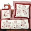Picture of RedWork Snow People Materials Pack