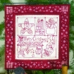 Merry Christmas Sampler - Machine Embroidery - Show Model