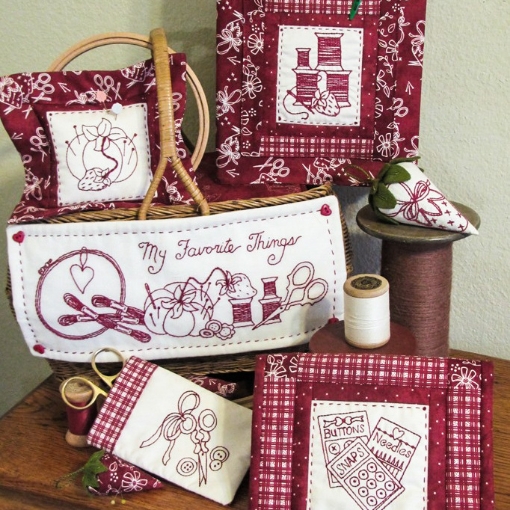 My Favorite Things - Hand Embroidery Pattern