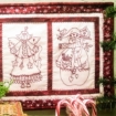 Three Christmas Friends - Machine Embroidery Pattern