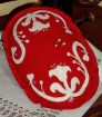 Picture of Lace Scroll Pin Cushion Pattern