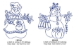 Snow Ladies - Machine Embroidery Pattern
