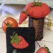 Grandma's Tomato Pin Cushion - Hand Embroidery Pattern