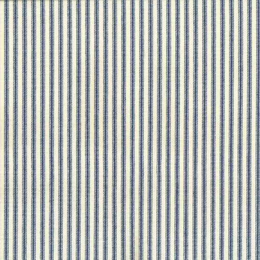 Picture of Striped Ticking - Blue/Cream