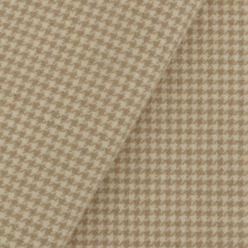 Picture of Wool - Camel Houndstooth