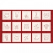Picture of Almost Perfect - Summertime Collection- Blocks (27") - Red