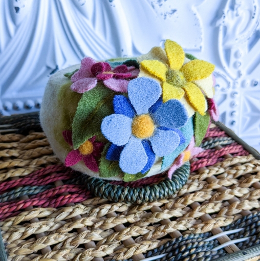 Flower Pin Cushion - Display Model - Spring