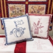 Summertime Collection - Red Panel Pillows