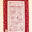 A RedWork Sampler Hand Embroidery Pattern
