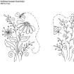 Wildflower Bouquet Pillow - Hand Embroidery Pattern