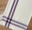 Purple Striped Tea Towel