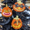Picture of Punkin' Pals Pins - Wool Applique Pattern Shipped