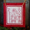 Homespun Santa - Machine Embroidery Pattern