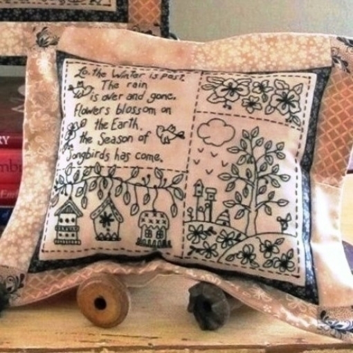 Every Birdie BlackWork Hand Embroidery Pattern