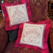 Picture of Winter Partners Pillows - Hand Embroidery Pattern