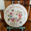 Flowers, Bees & Honey Hoop- BBD No-Trace