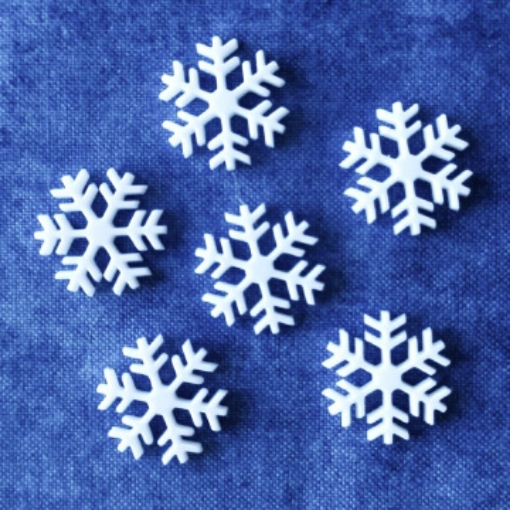 Picture of Delicate Snowflake Charms 