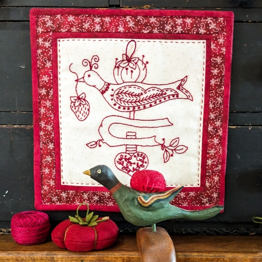 	Sewing Bird Hand Embroidery Kit