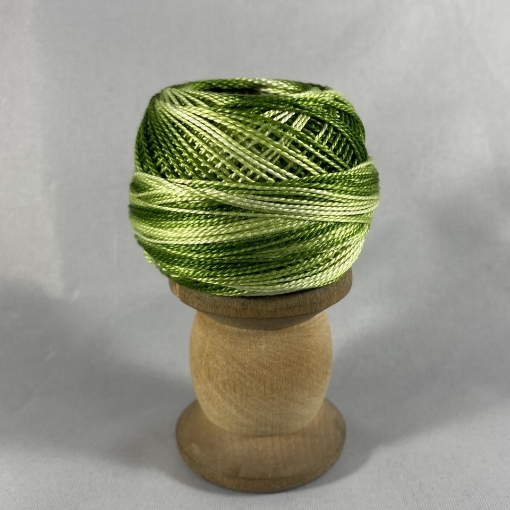 DMC #92 Perle Cotton - Variegated Green
