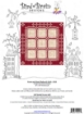 Home and Heart RedWork Quilt - Hand Embroidery Pattern