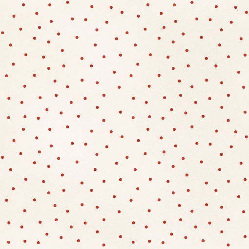 Picture of Scattered Dots Natural/Red