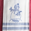 Days of the Week Snowmen - Hand Embroidery Pattern