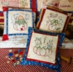 Picture of Stitcher's Festive Bowl Fillers & Quilt - Hand Embroidery Pattern - Shipped