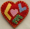 Love Letters - Wool Applique Pattern