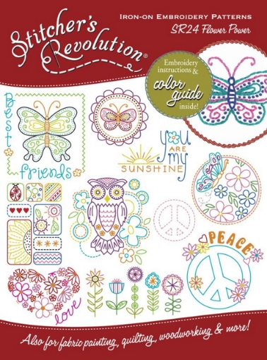 Picture of Iron-On Embroidery - Flower Power