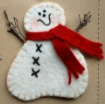 Picture of Snowfolks - Wool Applique Pattern - Shipped
